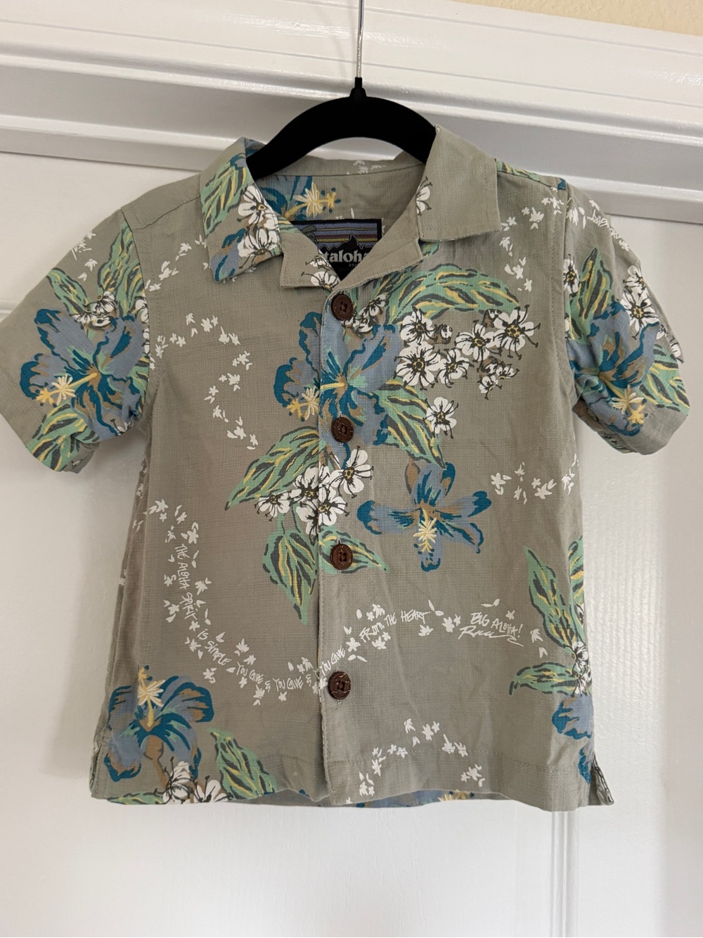 Patagonia Kids Hawaiian Shirt - 12-18 months